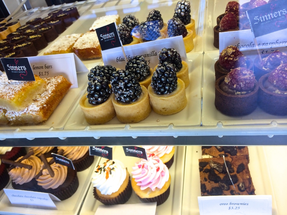 Sinners & Saints desserts in Venice.