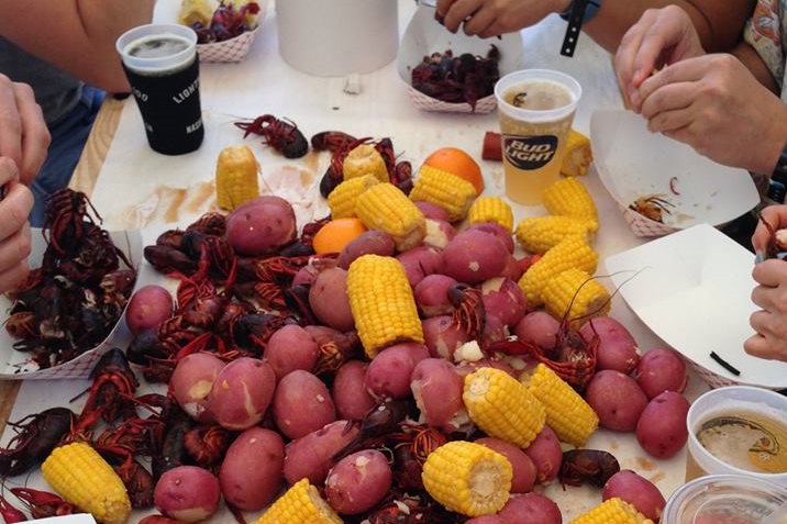 Abbot Kinney Crawfest ( Photo courtesy The Brig )