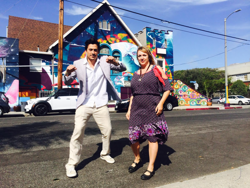 Andrew Keegan and Julia Martin partner up to bring a wellness spa to Full Circle Venice. (Photo by Nitespa)