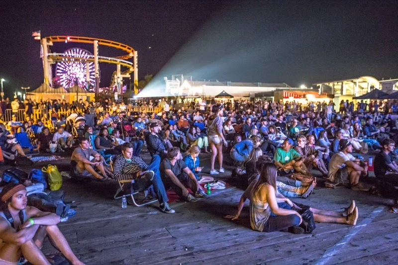 Watch Ghostbusters @ Santa Monica Pier