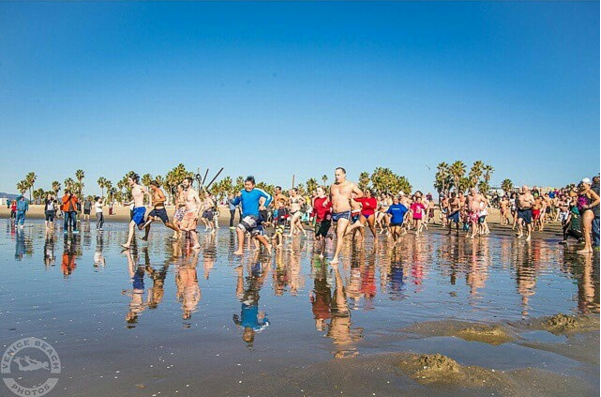 Take The Plunge: Venice Beach New Year's Day Penguin Swim