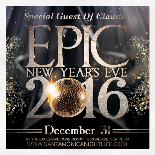 New Year's Eve On The Venice Boardwalk