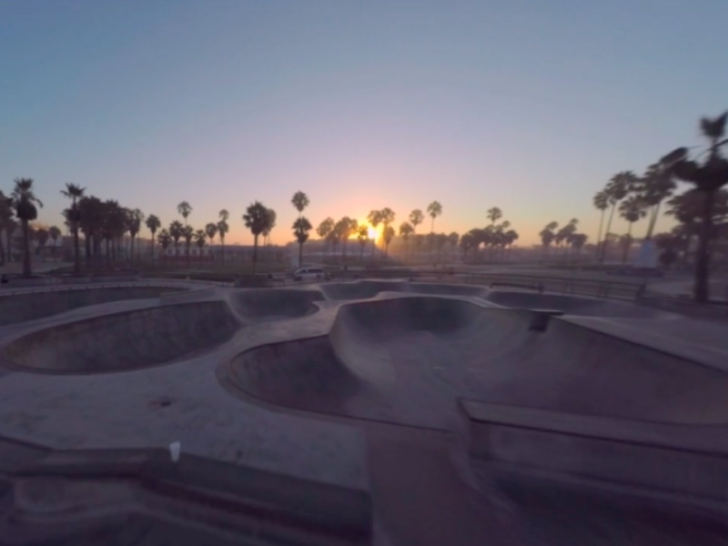 Watch This Dreamy Drone Video Of Venice Beach Waking Up