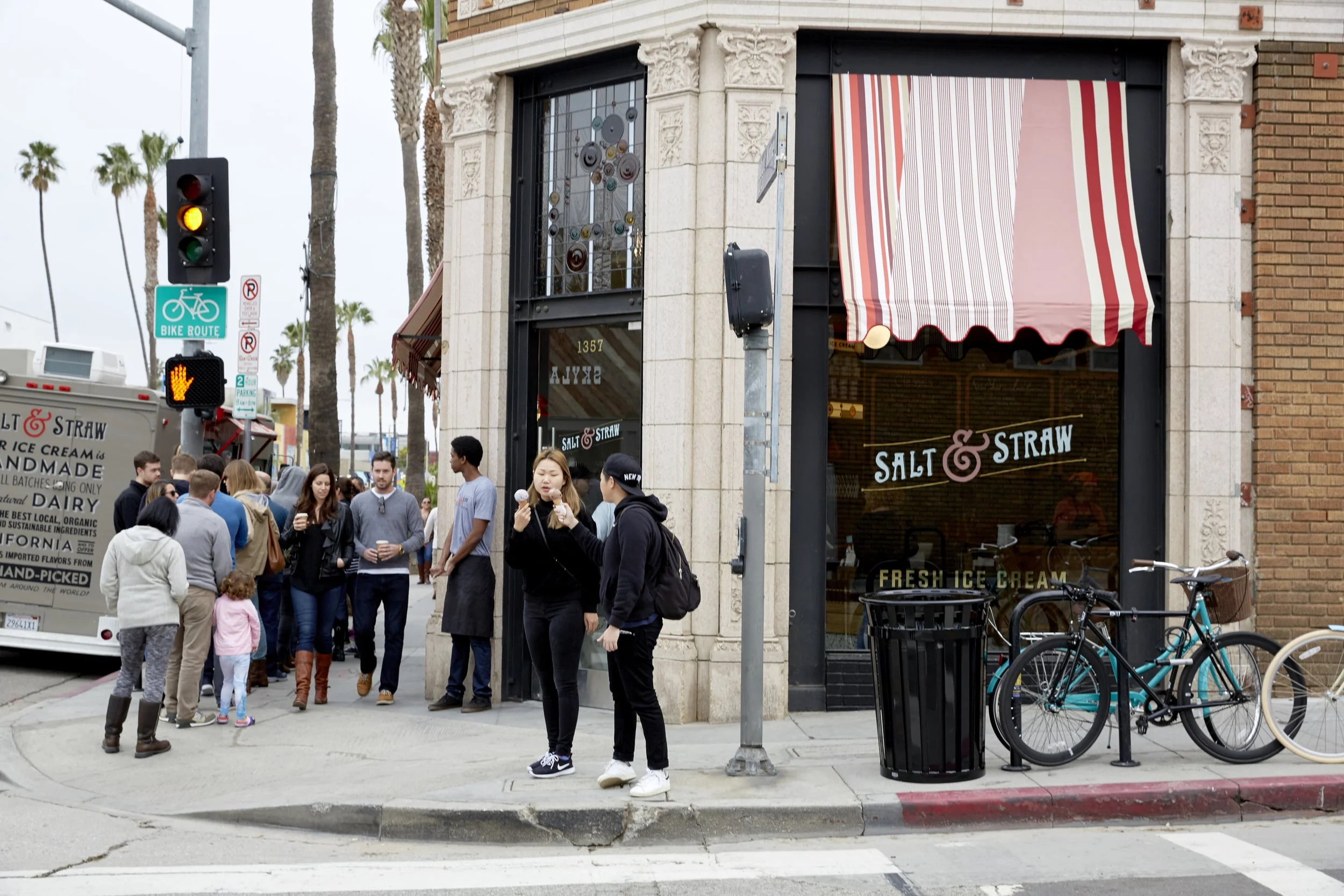Salt & Straw Ice Cream Shop Opens On Abbot Kinney