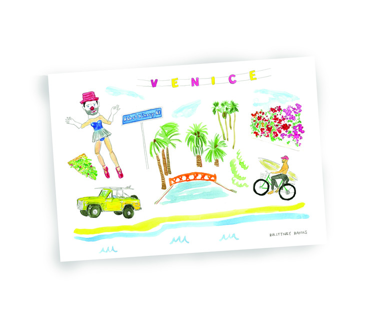 Brittney Banks // Venice Beach Print