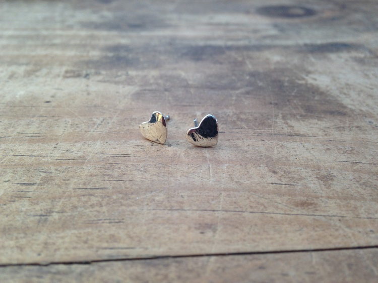 Freedumb Founded // Itty Heart Stud Earrings