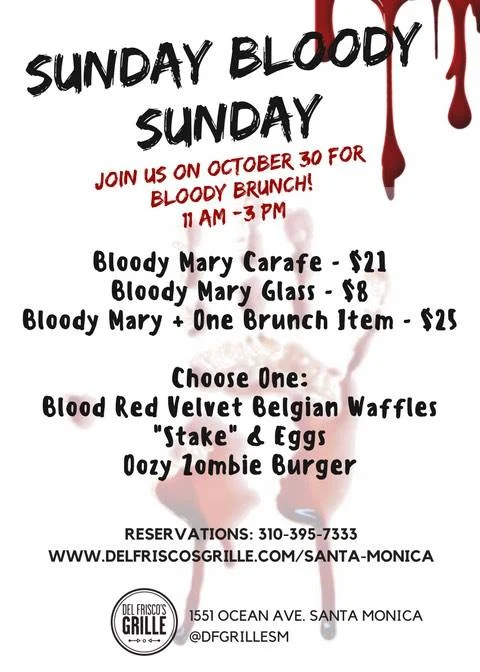 Sunday Bloody Sunday Brunch