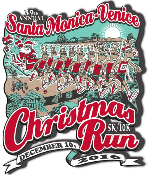 39th Annual Santa Monica to Venice Christmas Run