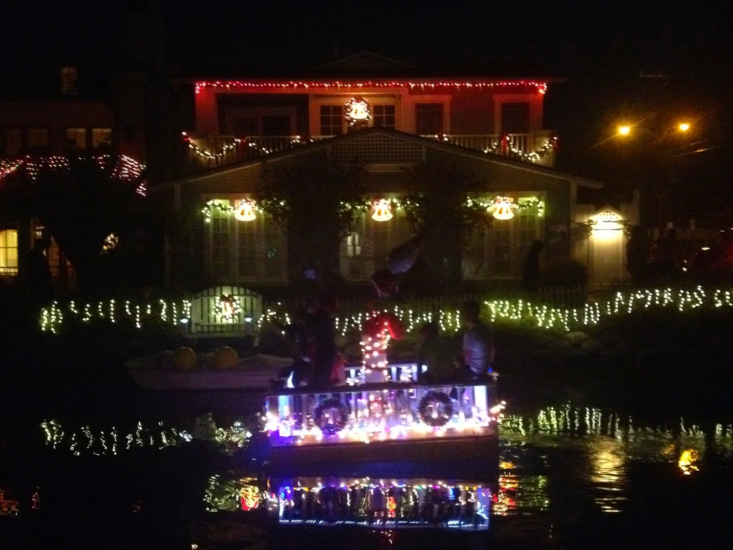 Venice Canals Holiday Boat Parade
