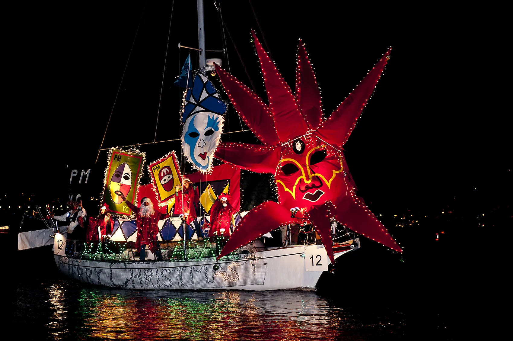 Marina del Rey Snow Day and Holiday Boat Parade