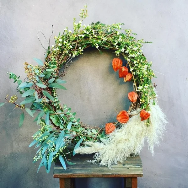Venice Wildflower Holiday Wreaths Workshop 