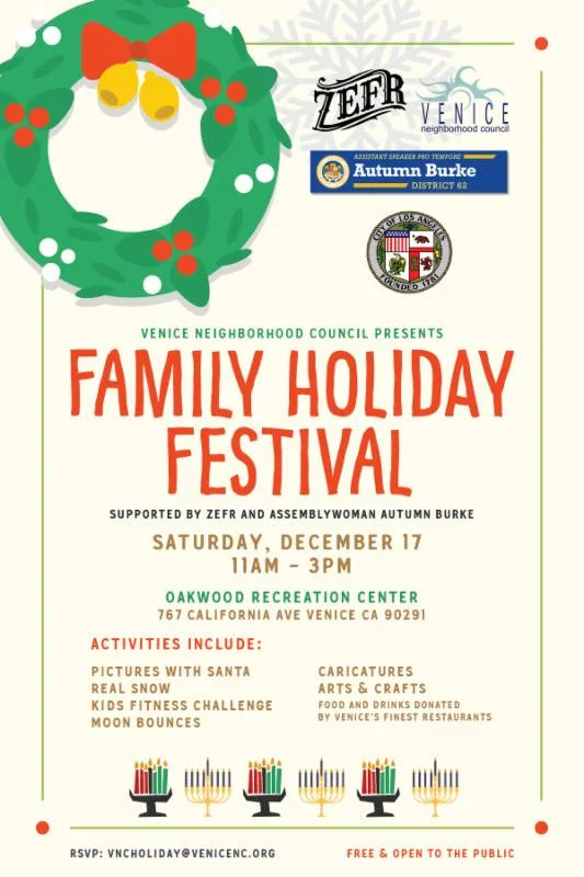 Venice Family Holiday Festival