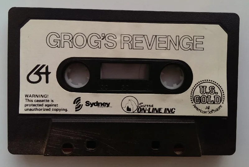 Look, kids! This is how we had to load our games, and it took bloody ages.