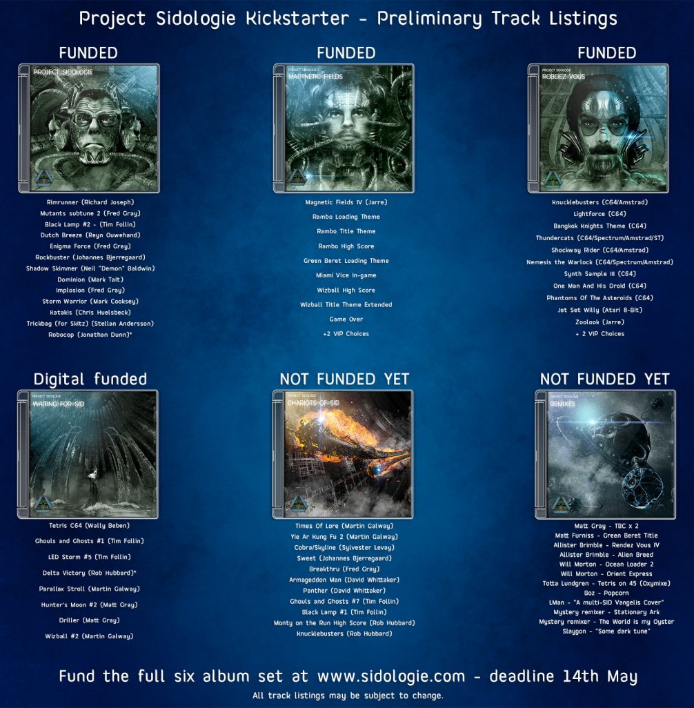 Wow, that's an amazing array of aural ambience. Back it, and it could all be yours!