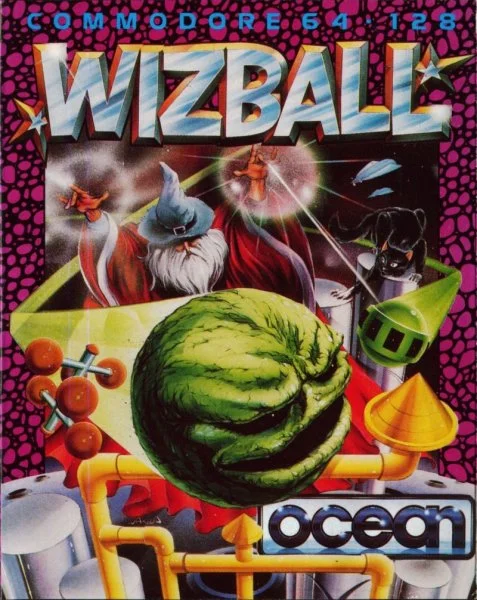 Bob's legendary Wizball cover art.
