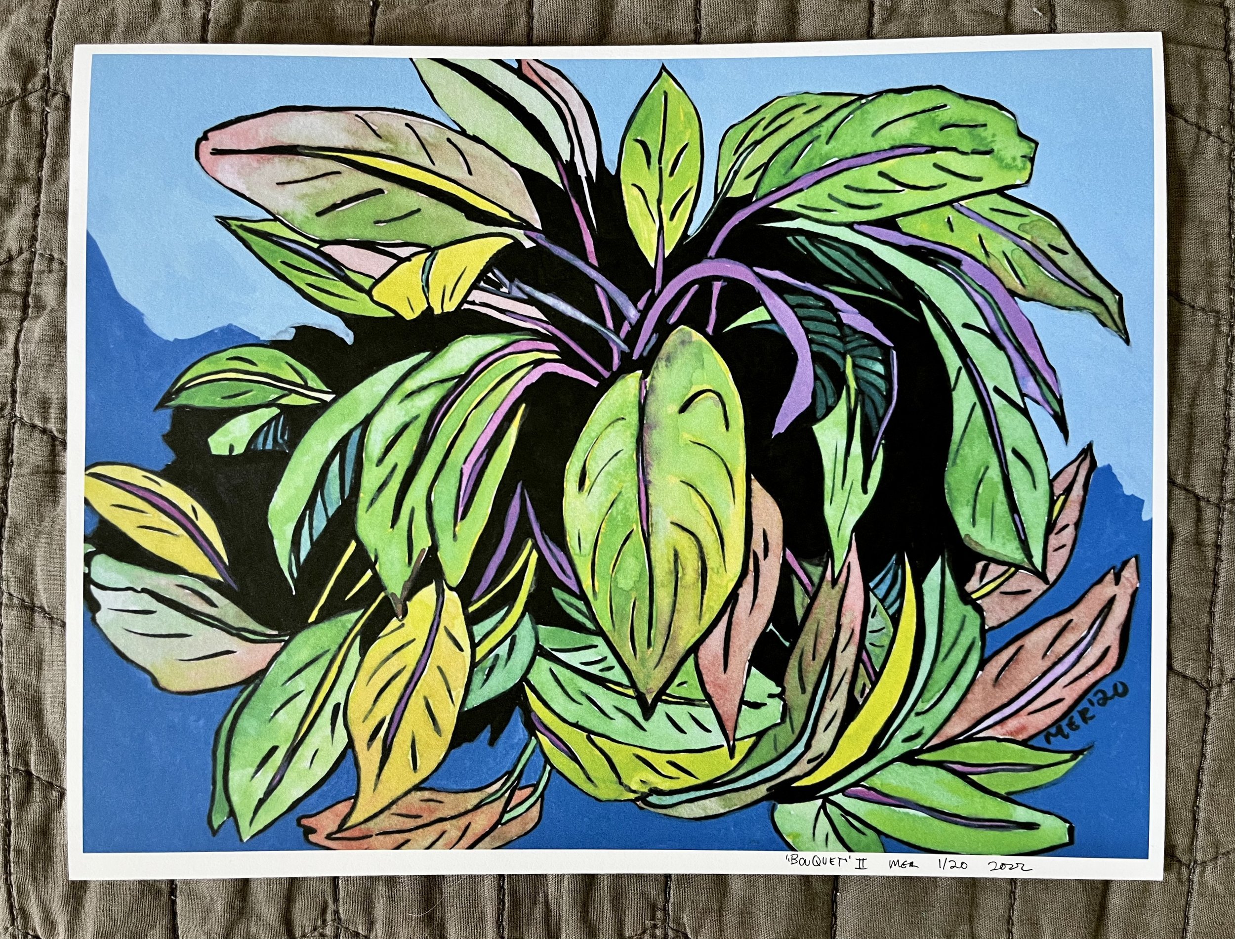 "Bouquet" art print
