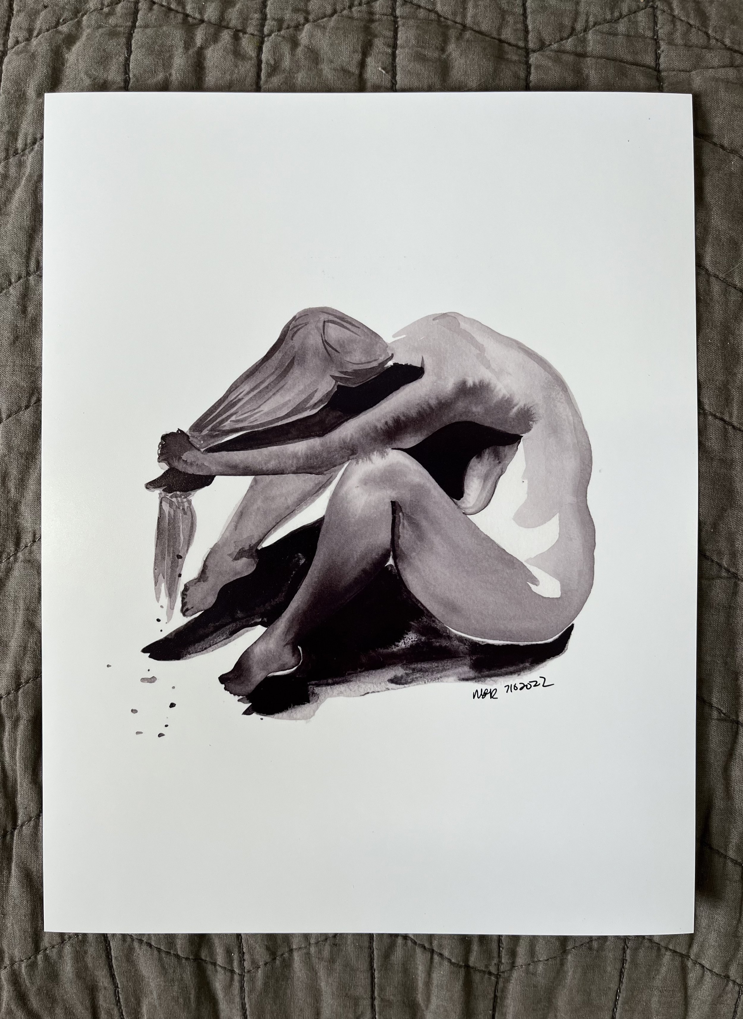 "Take As Needed" art print