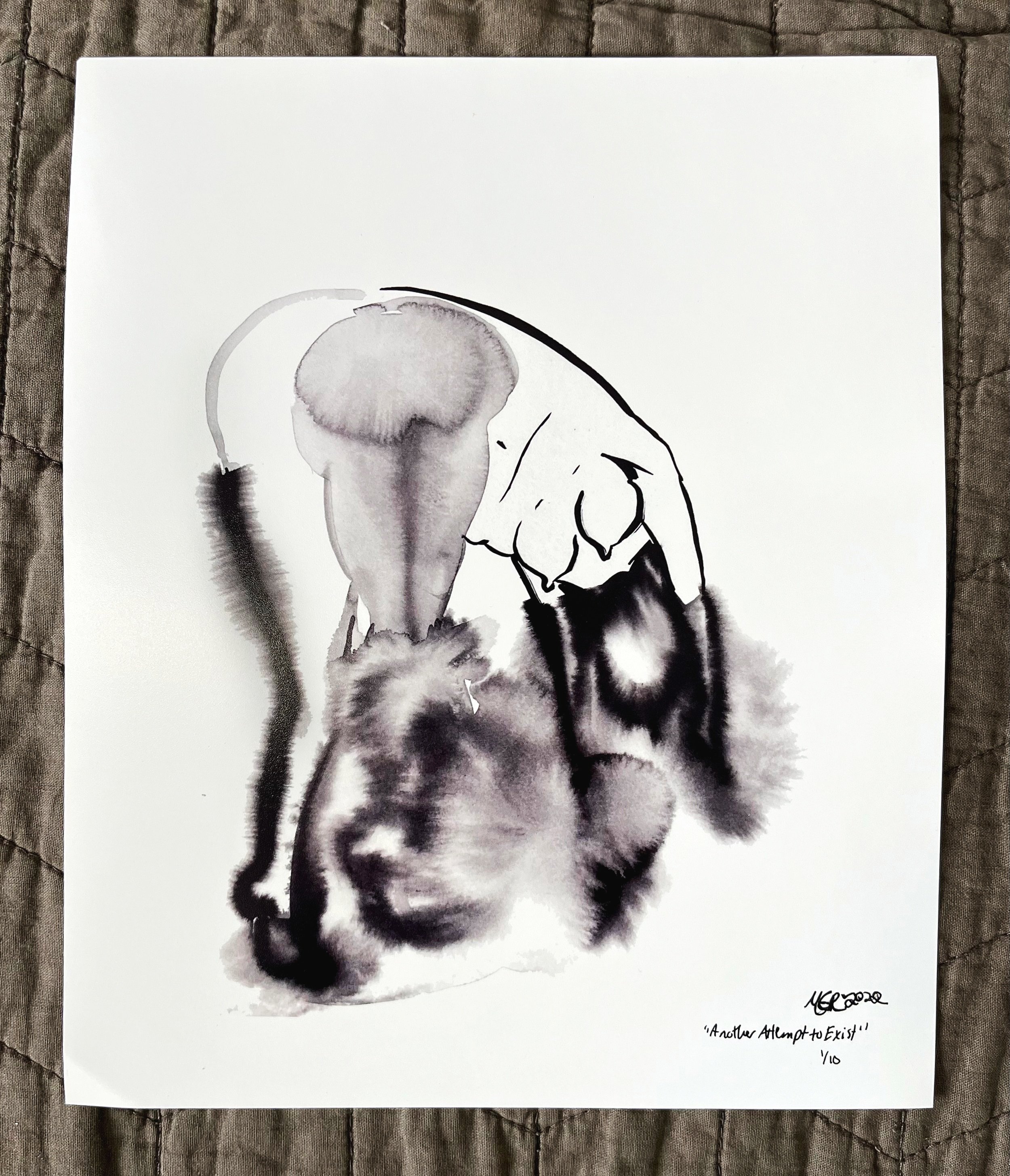 "Another Attempt to Exist" art print