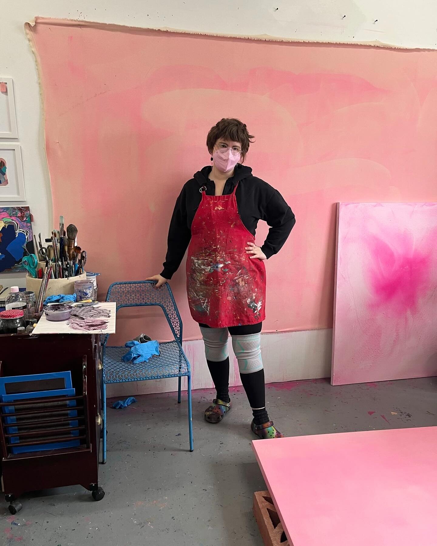 Best part of February open studios was talking with a 4 year old about how awesome the color pink is 💕

#californiabuilding #nemaamn #art #artstudio #pink #pinkaesthetic #mplsart #artistsoninstagram #artwork #minneapolis #nemplsartsdistrict #smallbu