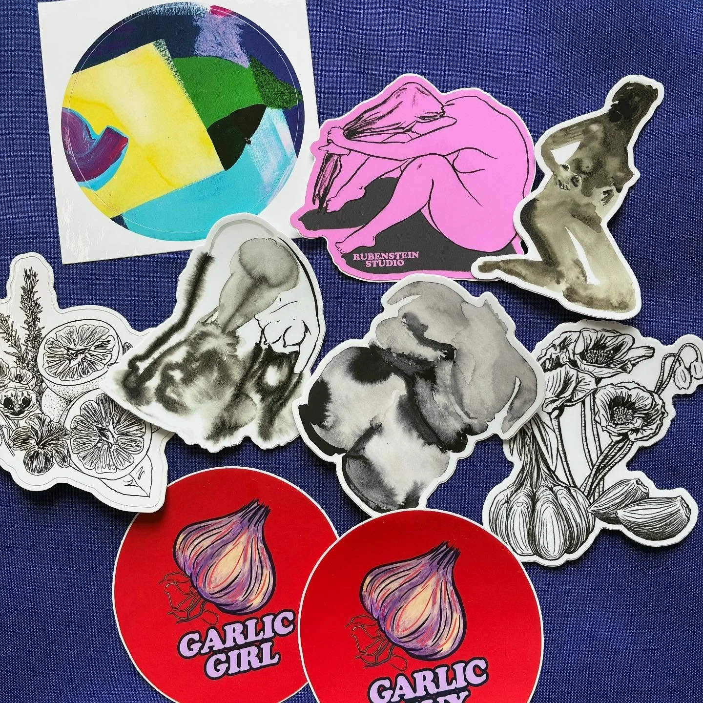 Single stickers now available in my online store! Link in bio to shop 💕

https://rubensteinstudio.com/art-shop-online/stickers