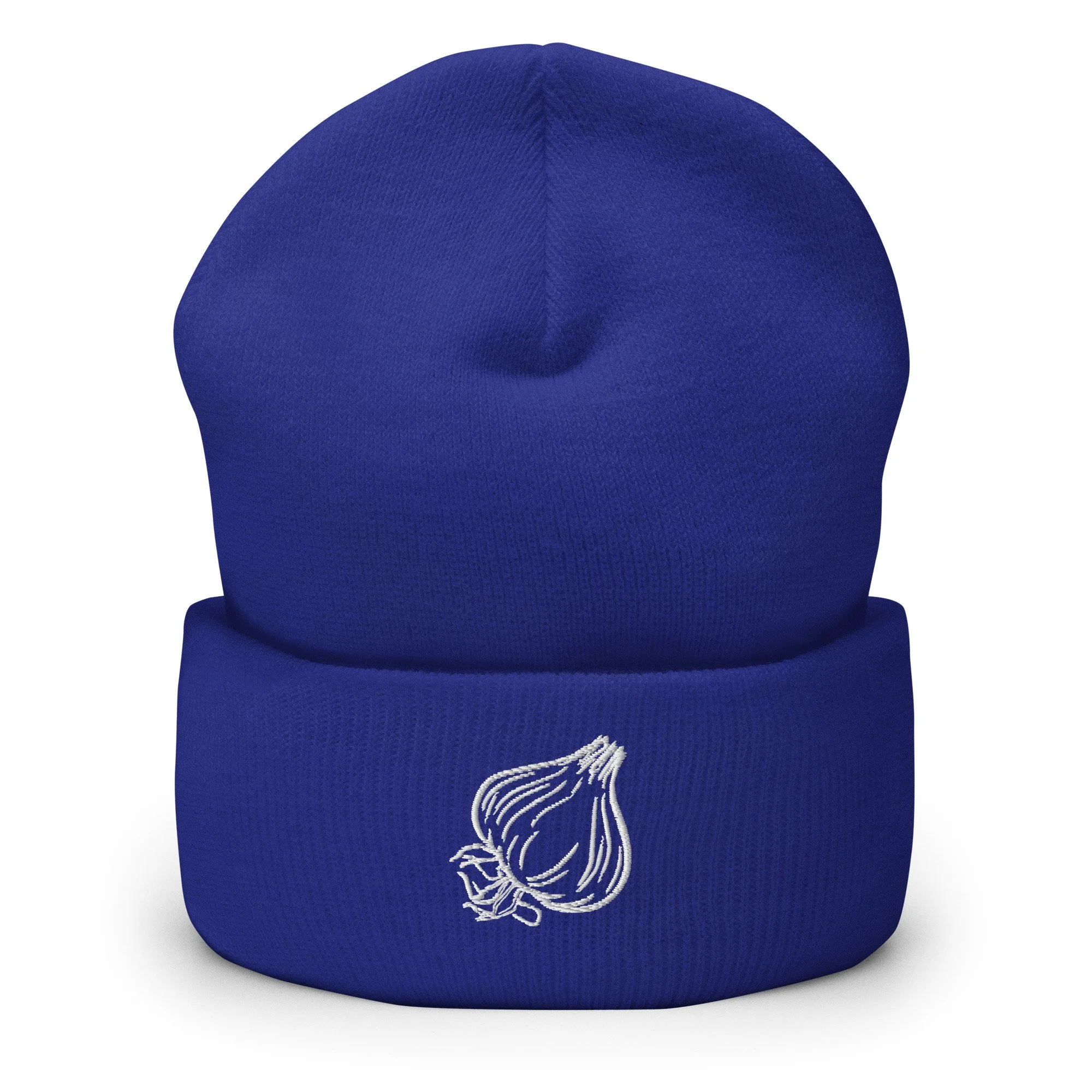 *PREORDER* Cuffed Garlic Beanie in Blue
