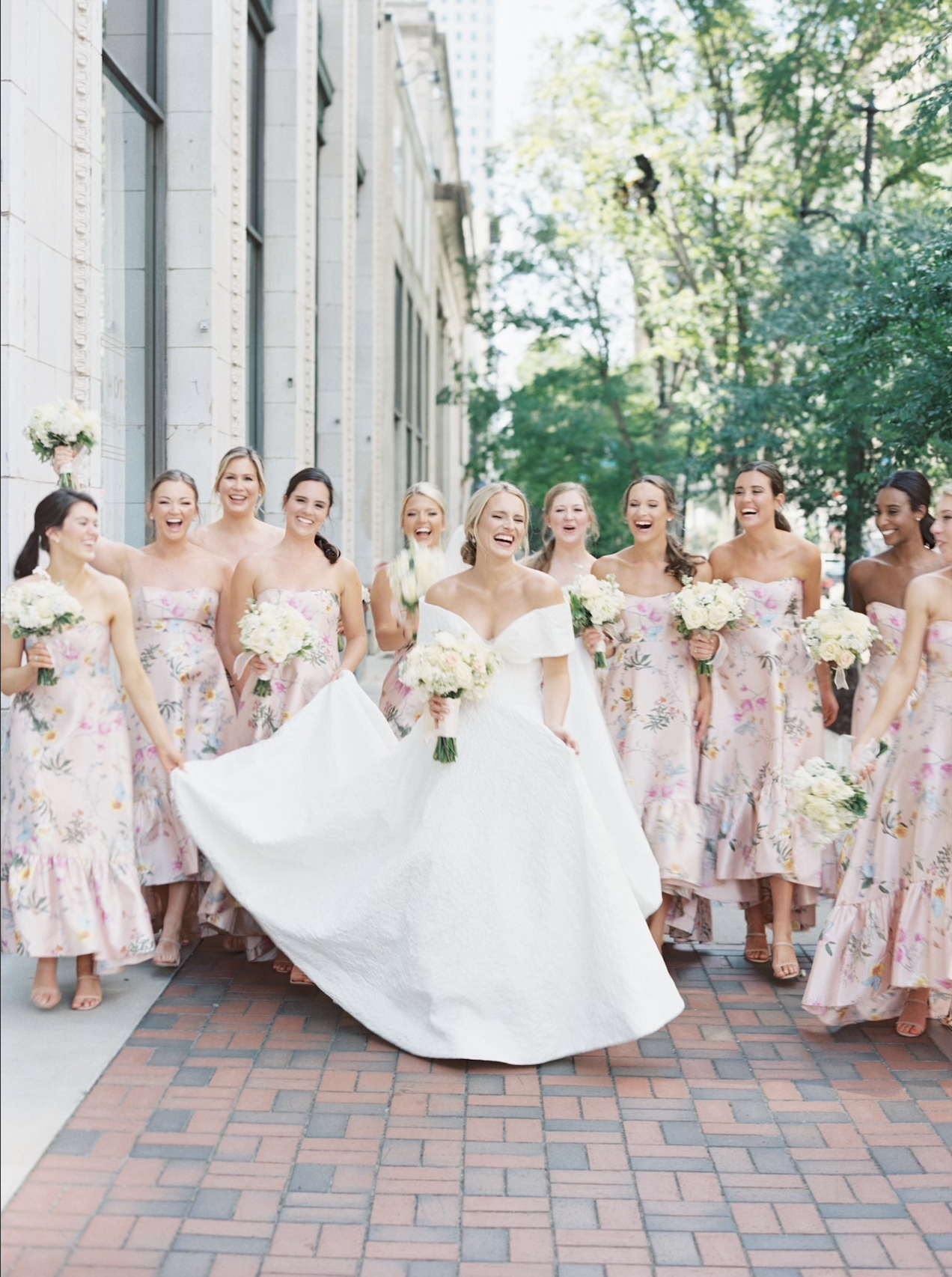 bridesmaid dresses tuscaloosa al Sparkly Chiffon Rose Gold A Line Bridesmaid Dresses ARD2507 main image 1