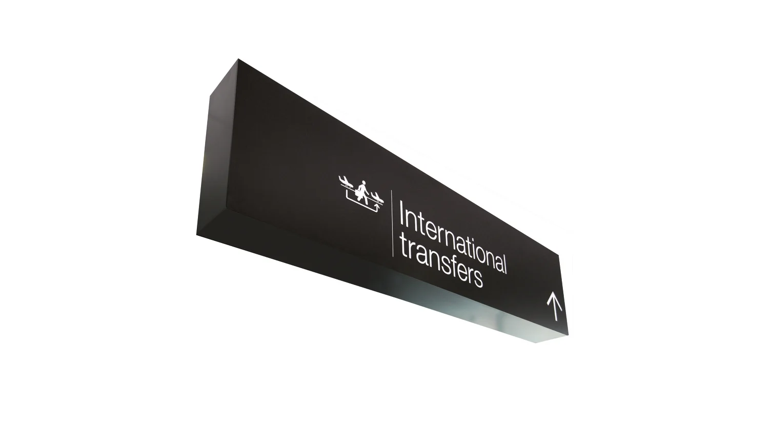 Auckland Airport wayfinding system