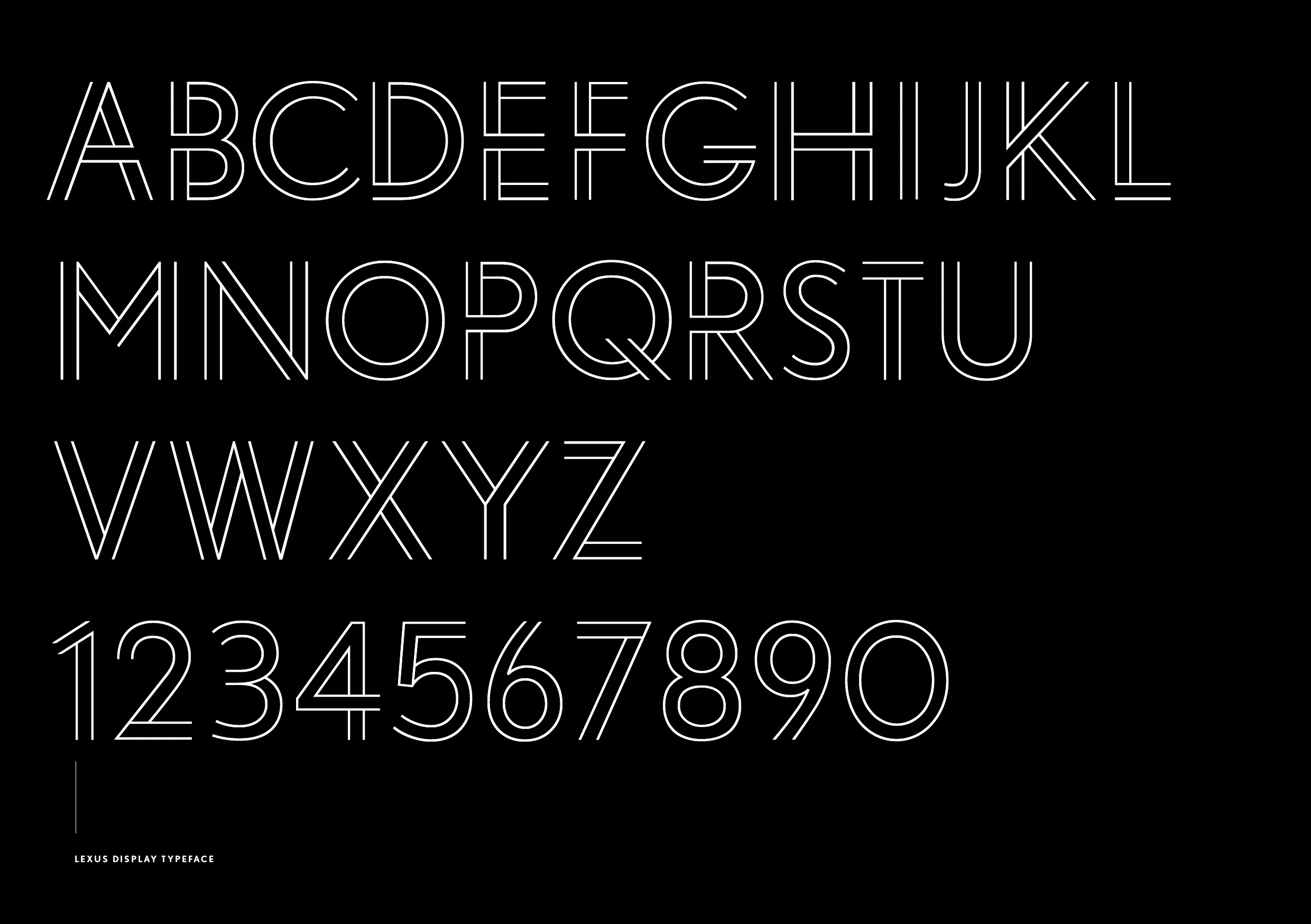 Lexus Typeface
