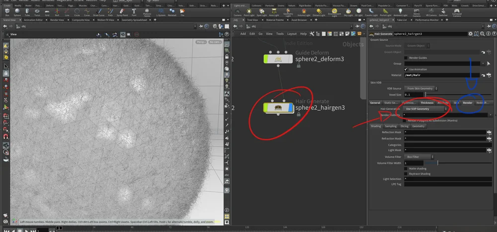 Houdini hair and fur with Redshift Render Engine — Danklife