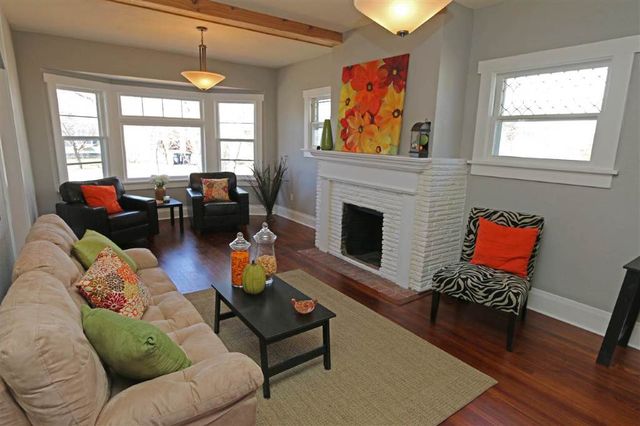 built in 1908, the charm of this house was maintained, but infused with modern conveniences and finishes.