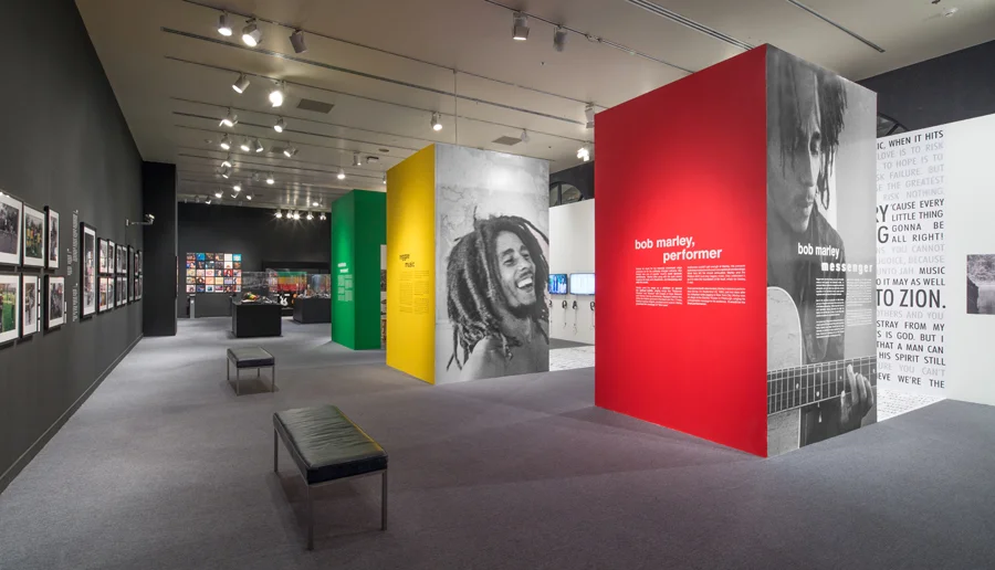 Featured Bob Marley Messenger Exhibit — Shulman + Associates Design