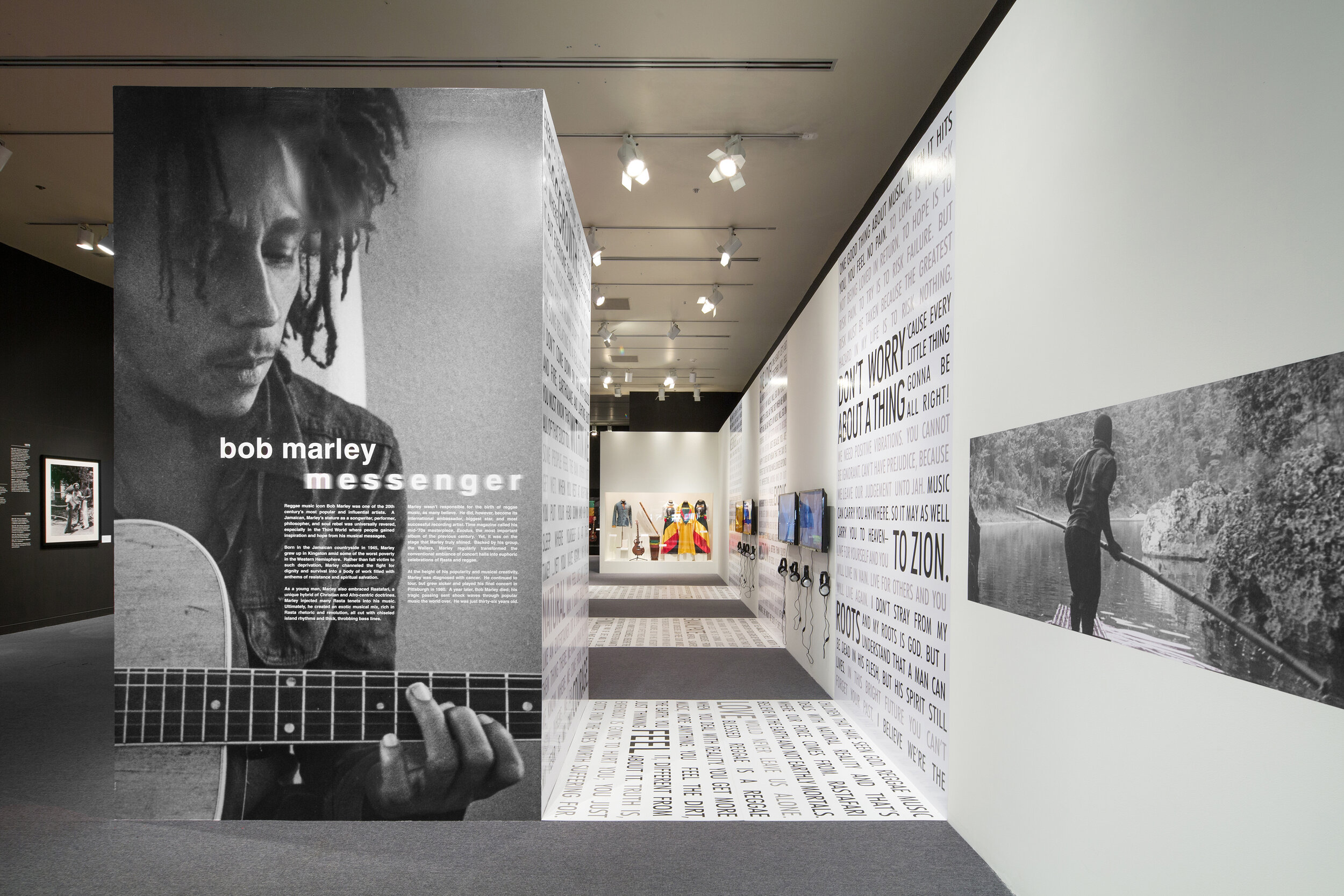 Bob Marley Messenger Exhibit
