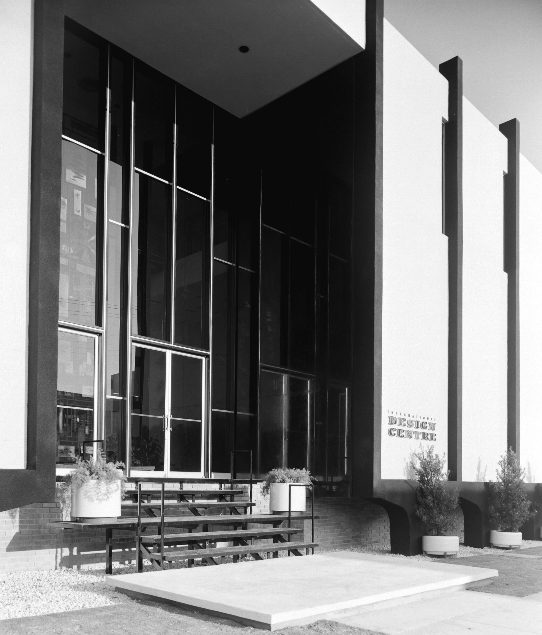  Historic photo, front entry, 1962. 