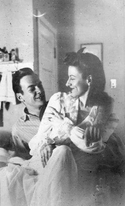 Richard and Arline, 1940s