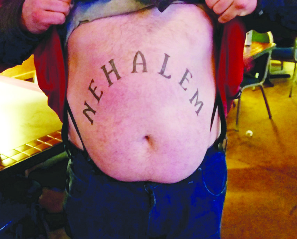 A photo sent to former Nehalem mayoral candidate Micah White following incumbent Mayor William L. Dillard, Jr.’s win in the 2016 municipal election.