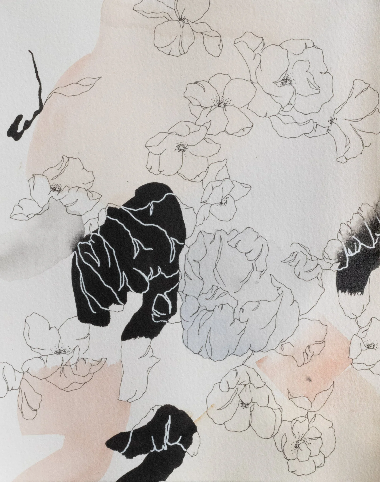 Hint of Color-Meredith Mejerle-10x8-mixed media on paper-$175.jpg