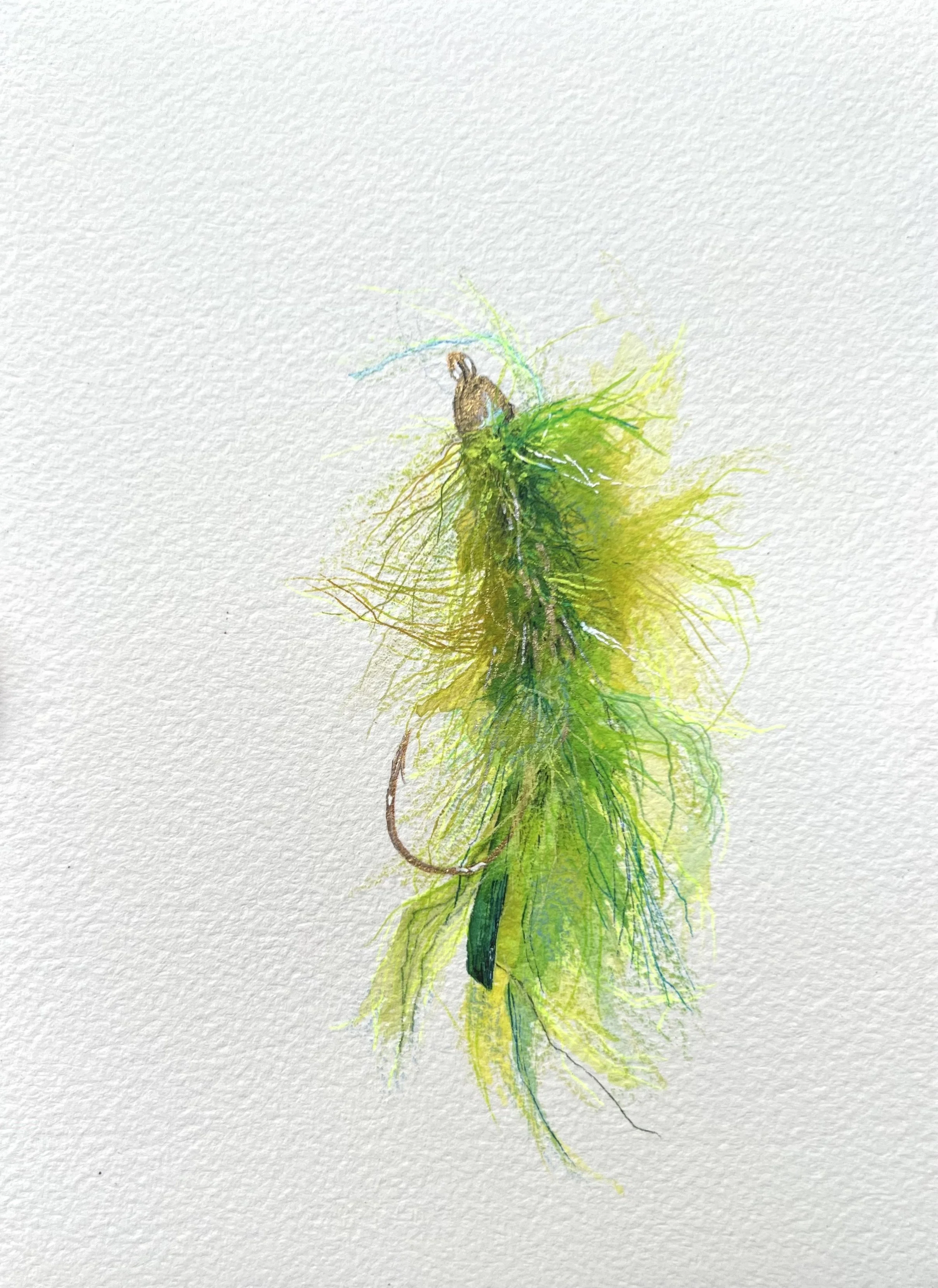 neon wooly bugger-7x5-mixed media on paper-135.jpeg