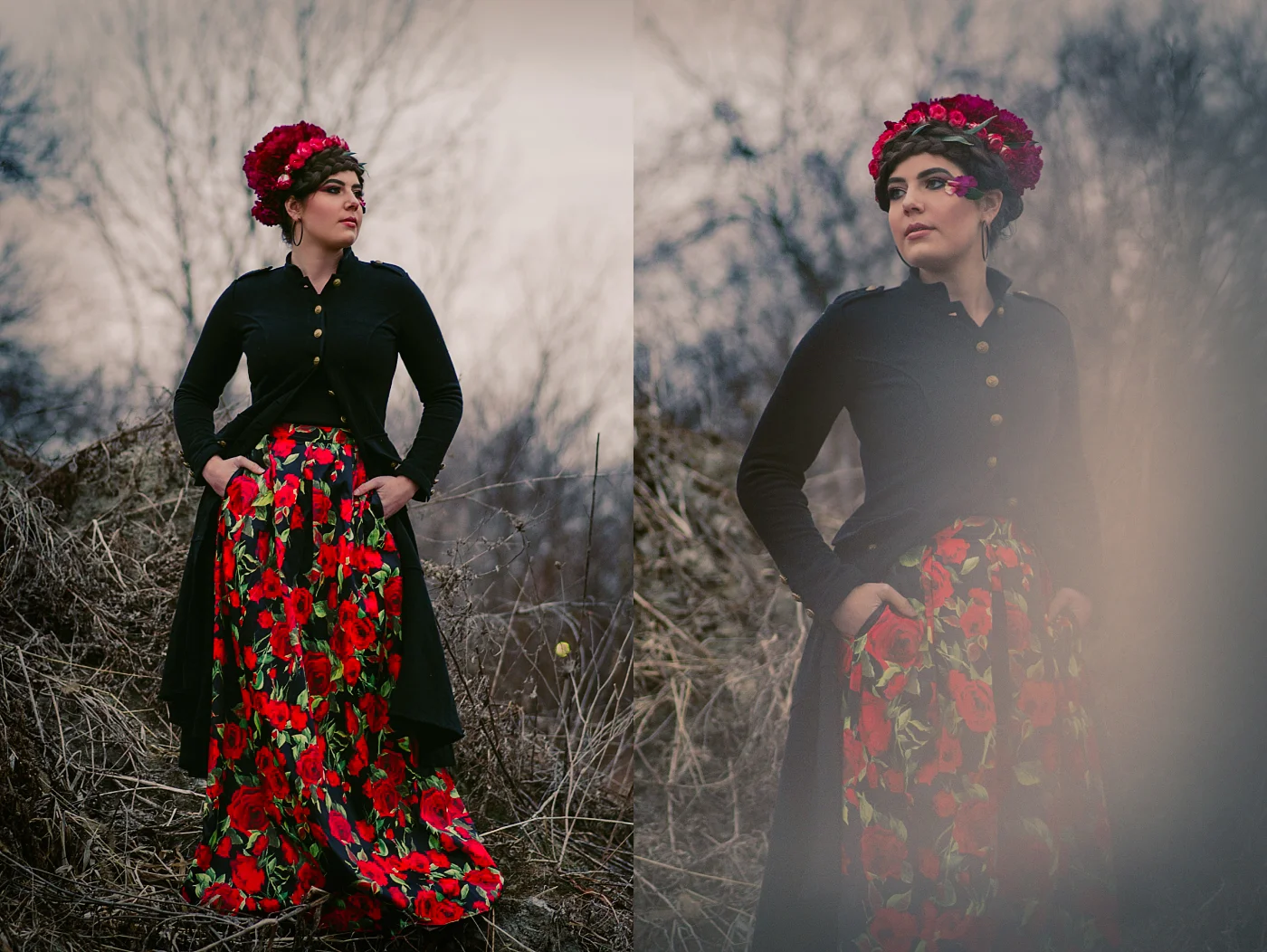 Chicagoland Photographer | Akira Rose Skirt inspired Editorial Shoot