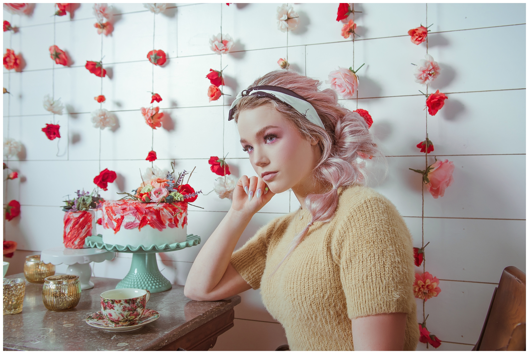 A Galentine's Day Tea Party (with a dash of catnip)