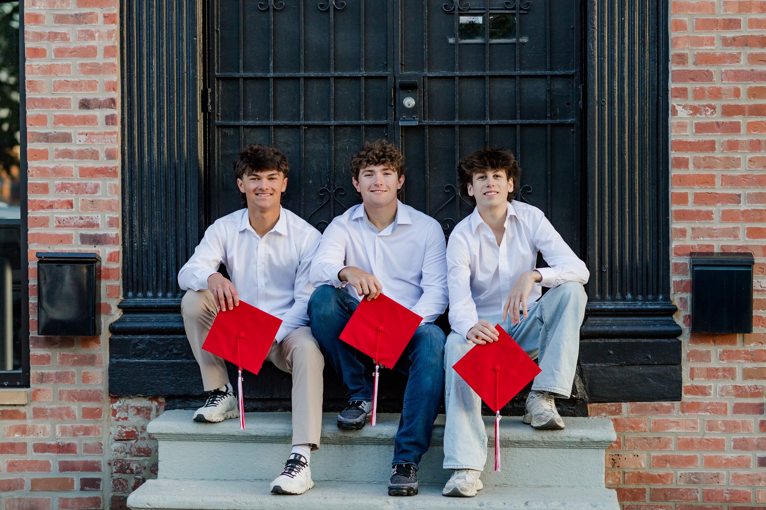 Chicagoland Photographer |  The 3 Amigos are graduating CPHS 2025