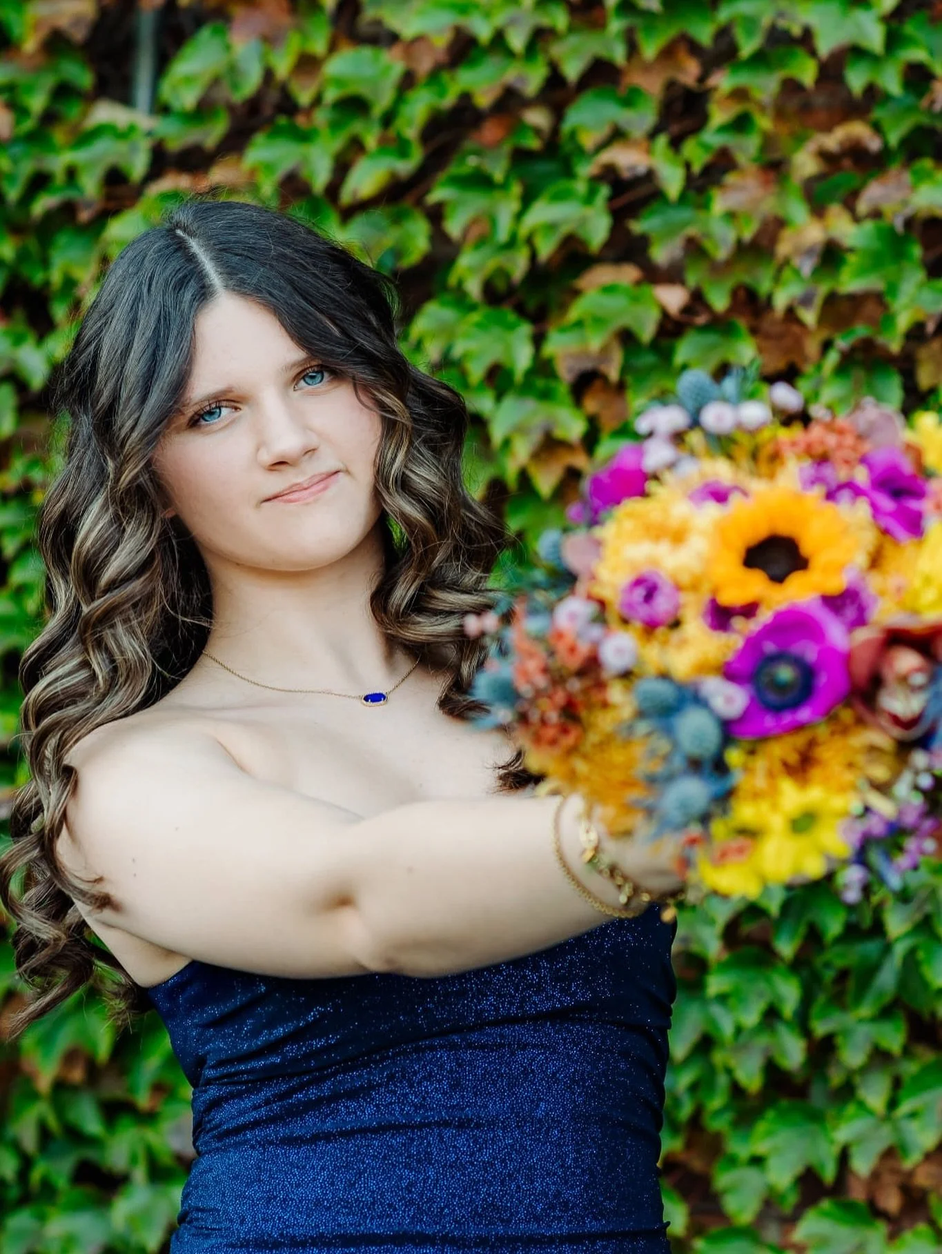 My beautiful Daughter&rsquo;s first school dance! Homecoming, junior year! I love how it all came together! 

#cphs #homecoming2026 #schooldance #highschool #pretty #flowers #hocoflowers #diyhocobouquet
