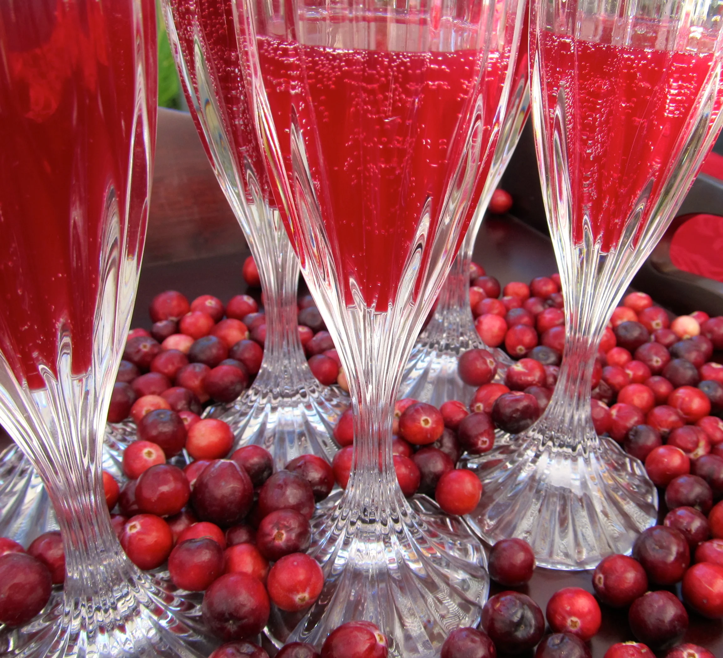 Crimson Royal Champagne Punch