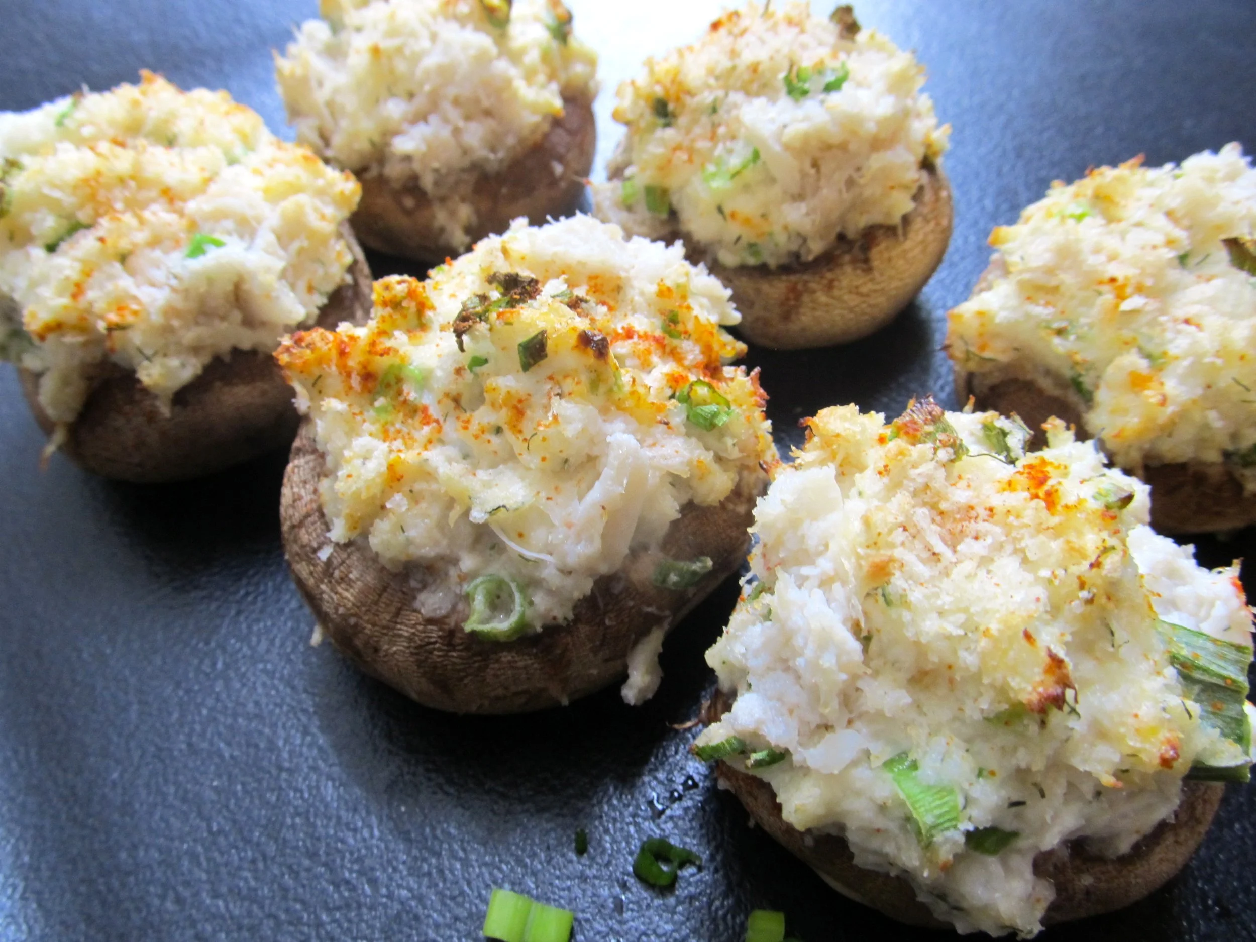 Crab Stuffed Mushrooms — Cook Like a Caterer