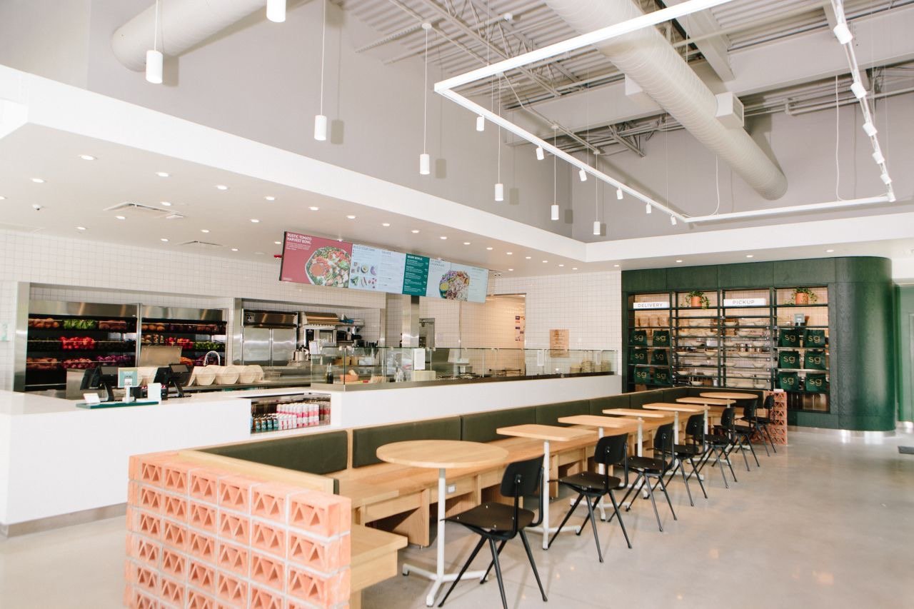  Sweetgreen: Houston, TX  Designed while at Sweetgreen. Opened 2021 