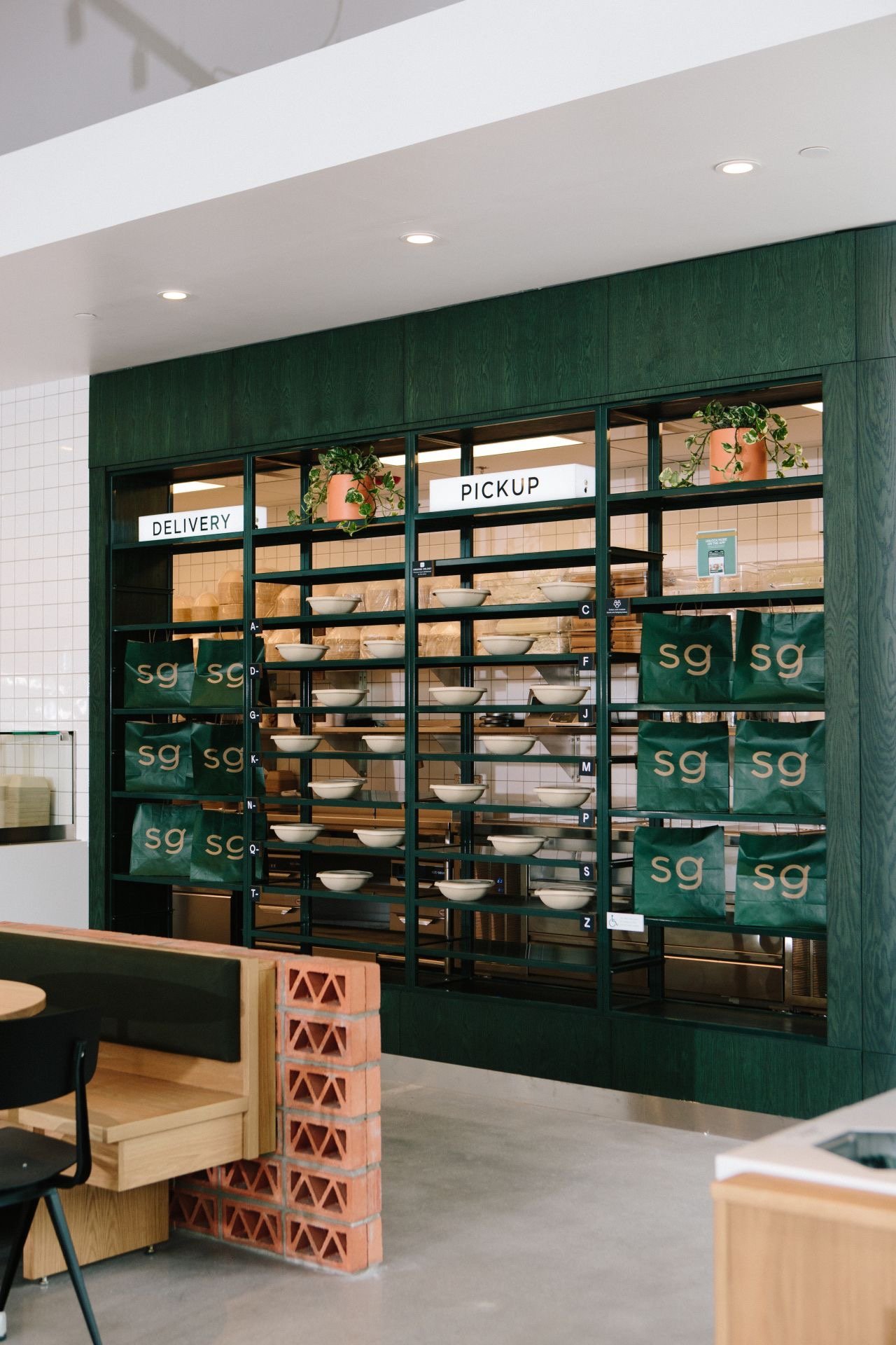  Sweetgreen- Houston, TX  Completed while with Sweetgreen.   Opened 2021 