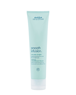 Aveda Smooth Infusion Naturally Straight Styling Creme is a deep conditioning cream that helps to naturally straighten hair while keeping hair moisturised and conditioned. 