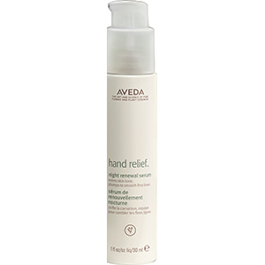 Hand Relief Night Serum renews hands while you sleep.