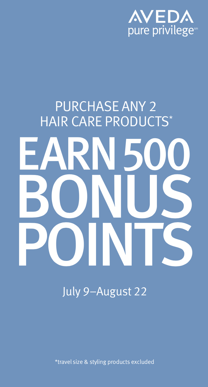 Purchase 2 Hair Care Products And Receive 500 Bonus Points Brown