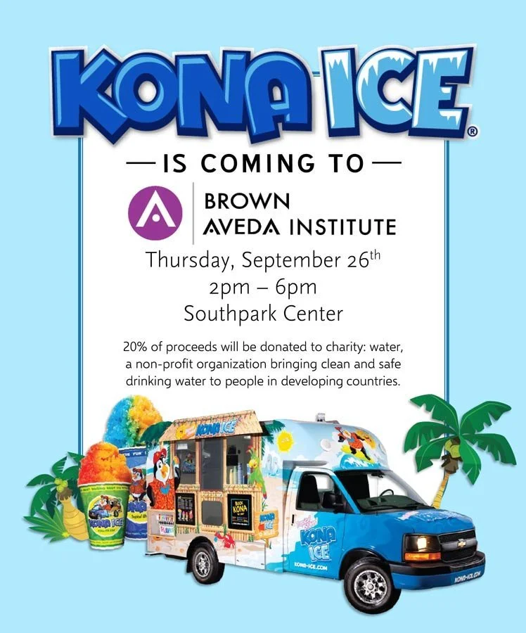 Kona Ice at Brown Aveda Institute