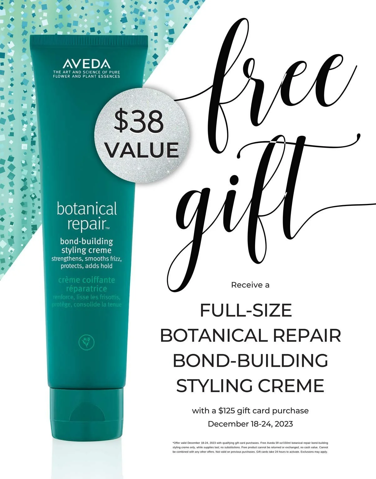 FREE Full-Size Botanical Repair with Gift Card Purchase!